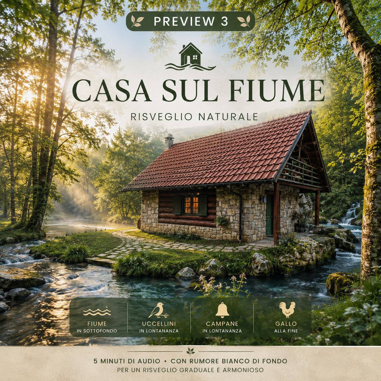 Copertina Risveglio nella Casa sul Fiume