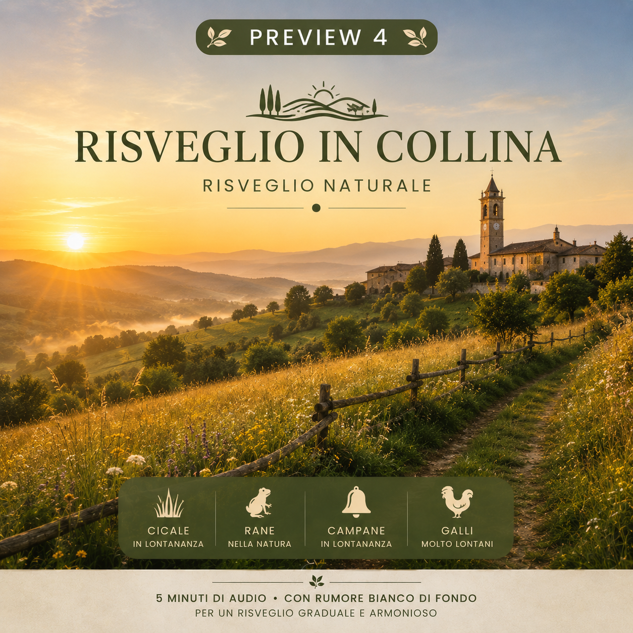 Copertina Risveglio in Collina